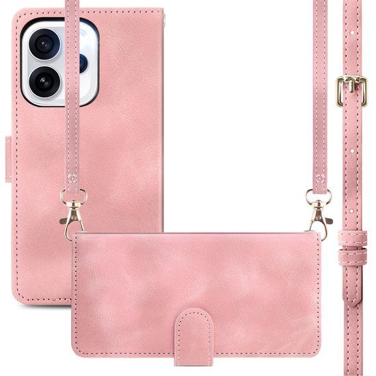 imoshion Bookcase met koord voor de Oppo Reno15 Pro (5G) - Roze