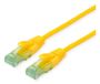 ROLINE Recycled Material 21.45.3120 netwerkkabel Geel 0,5 m Cat6a U/UTP (UTP) Rond