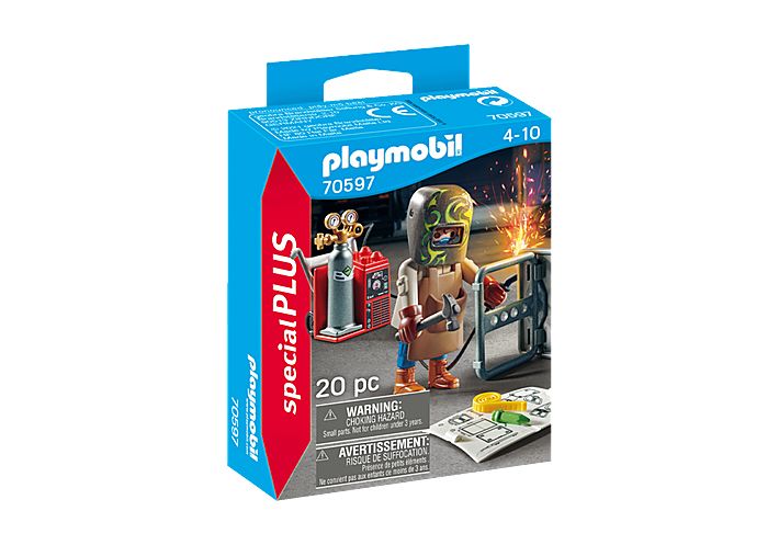 PLAYMOBIL Special Plus Lasser met uitrusting - 70597 | Toy Figure Set