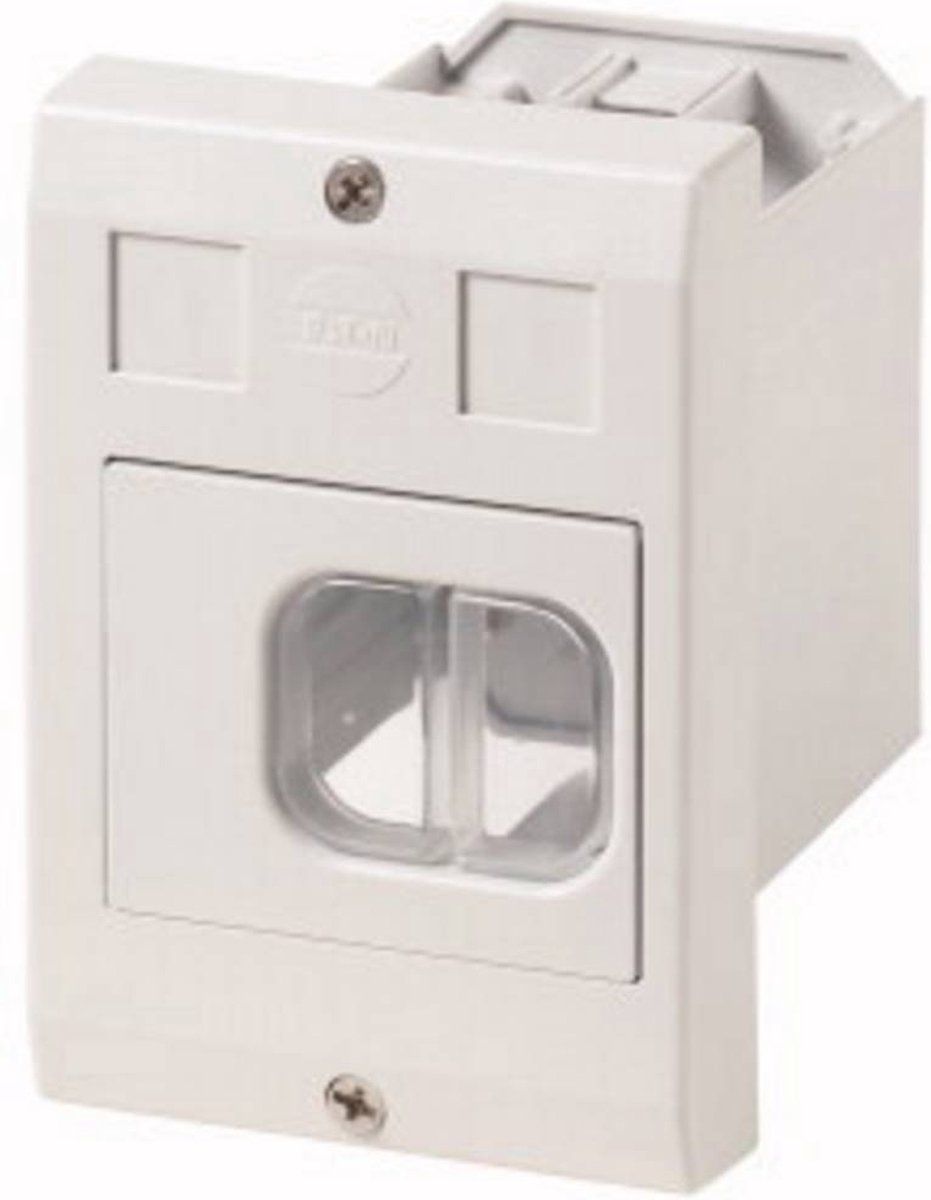 Eaton E-PKZ01-G Lege behuizing Inbouw, Met schakelaar, Met membraam (l x b x h) 80 x 85 x 129 mm Grijs 1 stuk(s)