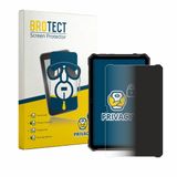 BROTECT - privacy screenprotector voor Ulefone Armor Pad 4T Ultra - Folie Beschermfolie Blauwlichtfilter