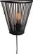GOOD&MOJO Wandlamp Merapi - Bamboe Zwart - 30x15x30cm