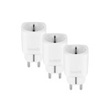 Hombli Smart Plug - 3 Pack - White - Wi-Fi - App Control - Works with Alexa & Google Assistant