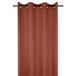 Lovely Casa - Gordijn – model Bea – terracotta – 140 x 260 cm – 100% polyester