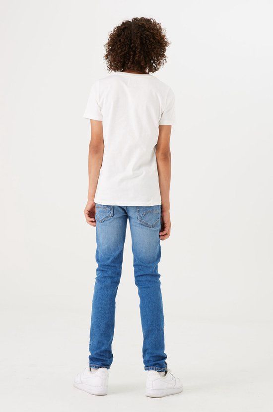 GARCIA Tavio Jongens Slim Fit Jeans Blauw - Maat 128
