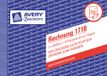 AVERY Zweckform 1718 factuur speciaal voor Oostenrijk (A6 dwars, 3x40 vellen, zelfdoorschrijvend met gekleurde doorslagen, voor het registratie van alle wettelijk vereiste informatie) wit/geel/roze