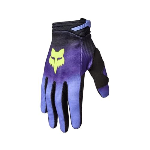 Fox Racing FOX JUNIOR 180 INTERFERE HANDSCHOEN ZWART/BLAUW YXS