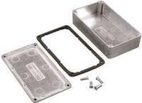 Hammond Electronics 1550WHBK Universele behuizing 222 x 146 x 106 Aluminium Zwart 1 stuk(s)