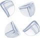 Saro Protection de coin 11,5 X 8 Cm Transparent 4 Pièces