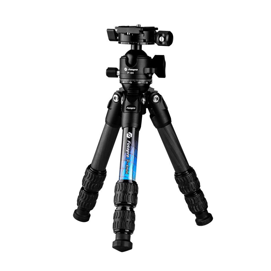 Fotopro P-4 Mini Carbon Tripod with P-4H Ball Head