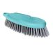 Vigar Multifunctionele borstel met harde haren, 17,5 x 6,6 x 3,7 cm, ideaal voor tapijten of duurzame kleding, met ophangring, blauw