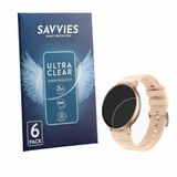 Savvies - Screenprotector voor Stahlgear Luna 1.32" - Folie Beschermfolie transparant 6 Stuks