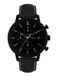 Timex Chicago Chrono TW2U39200 Horloge - Leer - Zwart - Ø 45 mm