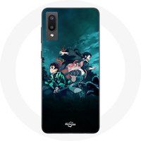Maniacase Etui voor Samsung Galaxy A02 Demon Slayer Manga Tanjiro en Nezuko