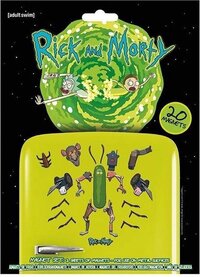 Rick And Morty Weaponize The Pickle Magneet Set - 20 magneten - Plastic - Multi colour