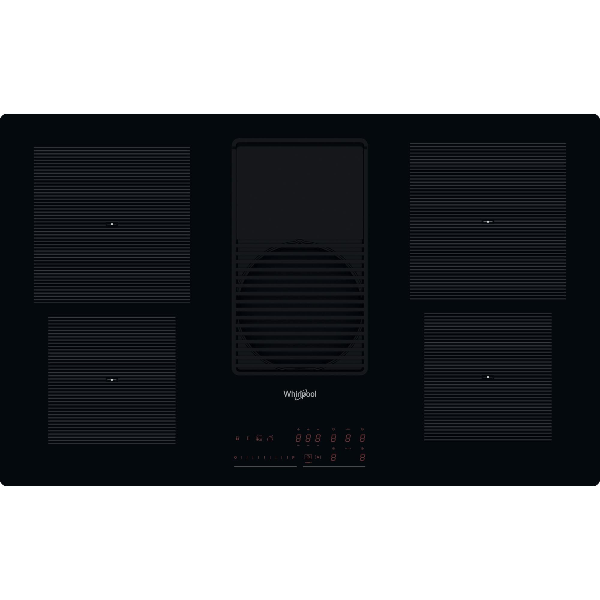 Whirlpool WVH 92 K F KIT/1 Zwart Ingebouwde Inductiekookplaat - 83 cm, 4 Zones
