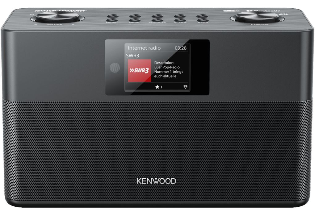 Kenwood CR-ST100S-B Internet Radio - DAB+ - Zwart