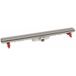 Nicoll - Caniveau de douche faible hauteur 990 mm Ø40 grille réversible