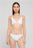 Urban Classics Piped Triangle Bikini set M Wit