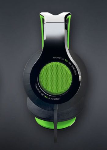 Gioteck TX-30 Gaming Headset - Zwart/Groen