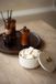 Zusss Bonbon Dish Heart Keramiek White / Gold