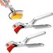 FixionParts B.V. 2 pièces pinces en acier inoxydable pour plaques chauffantes