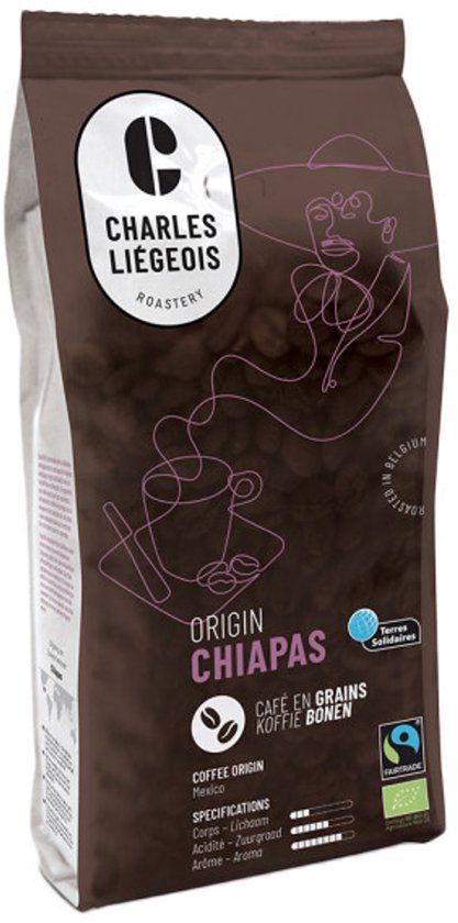 Charles Liégeois Koffiebonen Chiapas, 250 g
