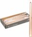 Enlightening Candles 48x Metallic Antiek Gouden Dinerkaarsen 25 cm 8 Branduren