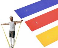 Elastische fitnessbanden met 3 weerstandsniveaus van 1,5 of 2 m Professional
