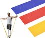 Elastische fitnessbanden met 3 weerstandsniveaus van 1,5 of 2 m Professional