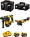 DeWALT Set FVK271X2-QW 54V/18V (DCH333 + DCG418 + 2 x 9,0 Ah accu's + DCB118 lader + TSTAK II opbergbox + TSTAK VI opbergbox)