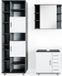 Vicco Meuble de salle de bain Ilias, Anthracite, 3 pièces