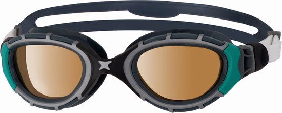 Zoggs Predator Flex Polarized Ultra Zwembril - Black/Green - Medium
