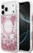 Guess Résine Bas Glitter Coque pour iPhone 17 Pro Max Magsafe Luxe