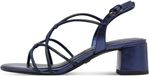 Tamaris Dames Platte Sandalen Blauw