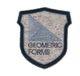 HKM 10236146 patches, grijs, 79 mm x 68 mm