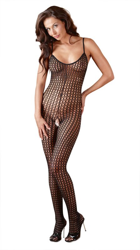 Mandy Mystery Line Grof-net catsuit S/M - 4024144231379