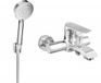 Mexen Pecos R75 robinet de baignoire avec ensemble de douche, chrome