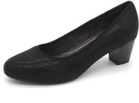 Jana Dames Pump - 22476-008 Zwart - Wijdte H - Maat 37