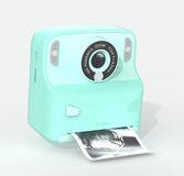 MOB Pixiprint Camera - Thermische print - Turquoise