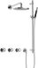 Hotbath Cobber - CW7067 - Inbouw Regendoucheset - Chroom