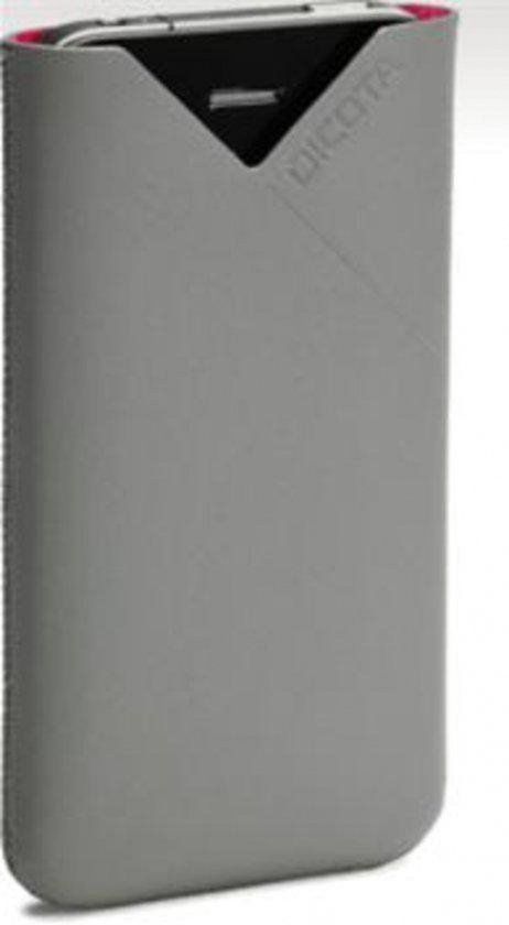 Dicota 30022 Book Case Leer Grijs Apple iPhone 4/4s