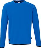 Uhlsport Id Sweatshirt Kinderen - Azuurblauw / Zwart | Maat: 152