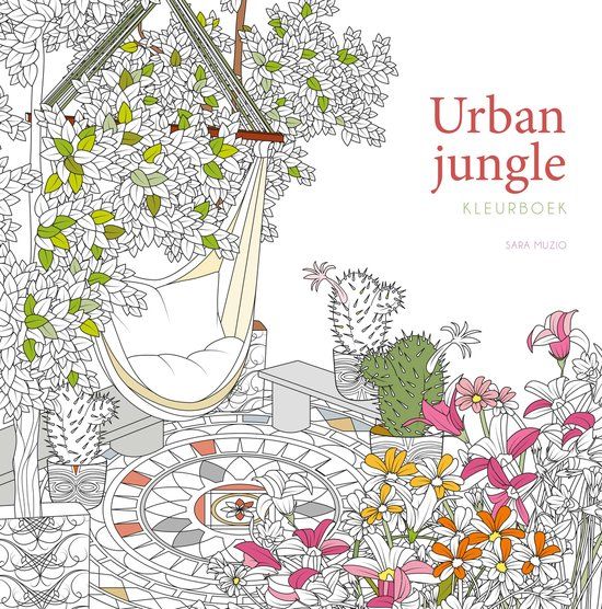Urban Rebo Productions Urban jungle: Kleurboek
