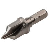 wolfcraft Verzinkboor met aanslag, zeskantschacht I 4382000 I Voor boren en verzinken