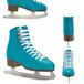 ATTABO ISLA Kunstschaatsen voor kinderen, kunststof pvc-bovenmateriaal, versterkte enkelsteun, roestvrijstalen glijders, klassiek design voor jongens (33)