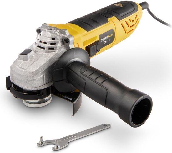 Powerplus POWX0611 Haakse slijper - 900W - 115mm - Incl. accessoires