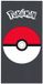 Pokémon Serviette de plage - 70x140 cm - Gris