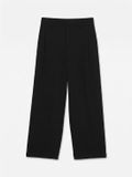 Vero Moda VMZAMIRA Mid Waist Broek Zwart