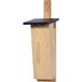 dobar® Speciale nestkast voor boomlopers, vogelbroedkast om op te hangen, 14 x 17 x 35 cm, grenen - donkerbruin